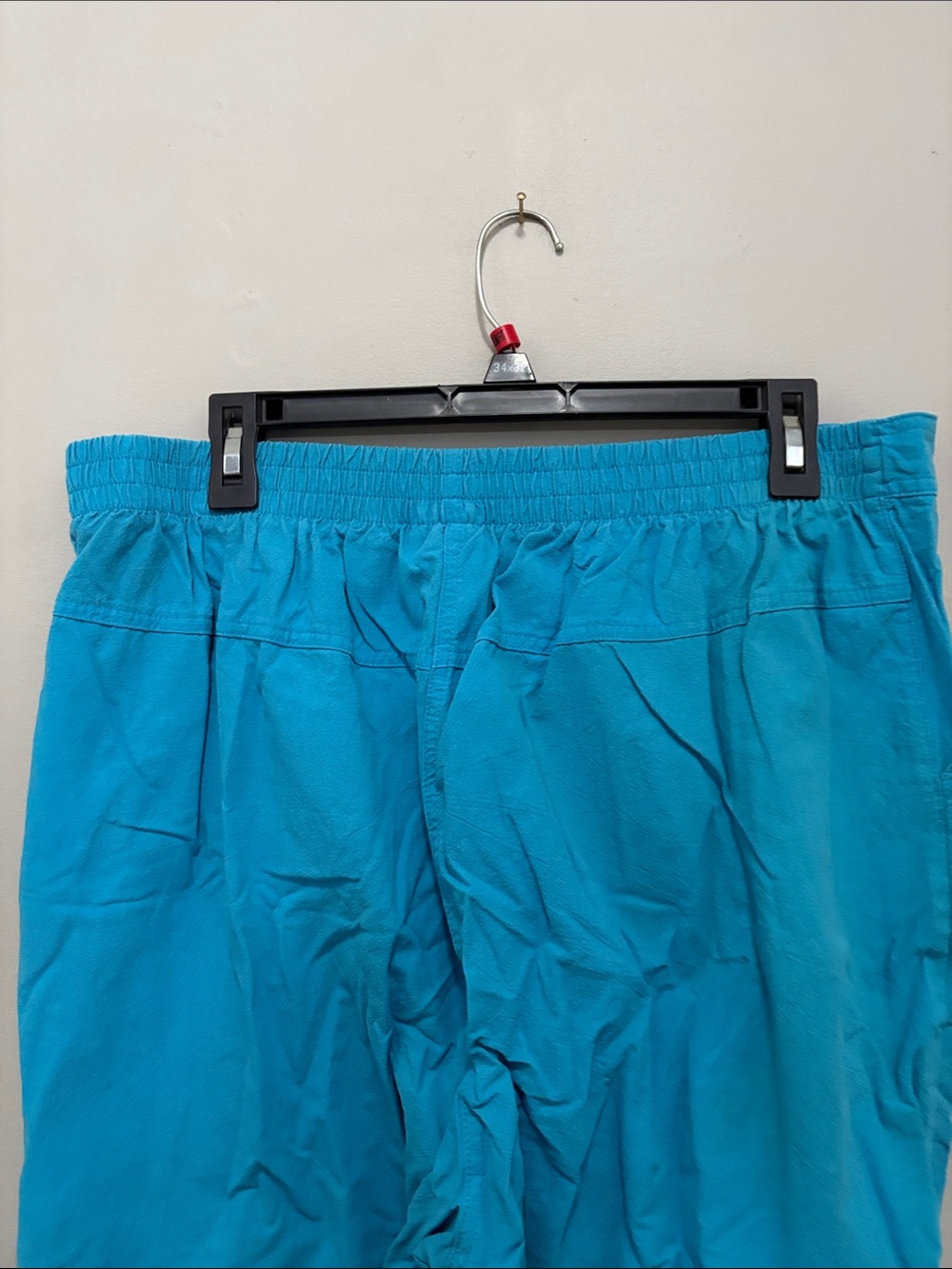 Alfred Dunner Teal Cotton Pants - Picture 7 of 9
